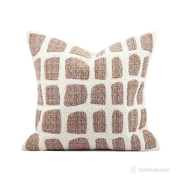 Modern pillow pillow pillow texture