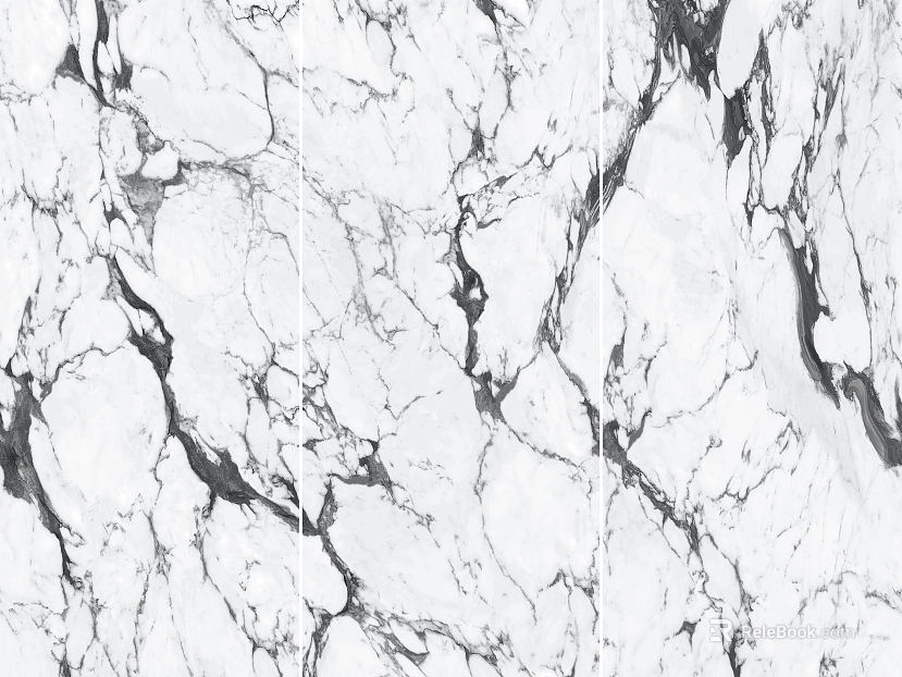 Stone Marble Black and White Bulgari texture