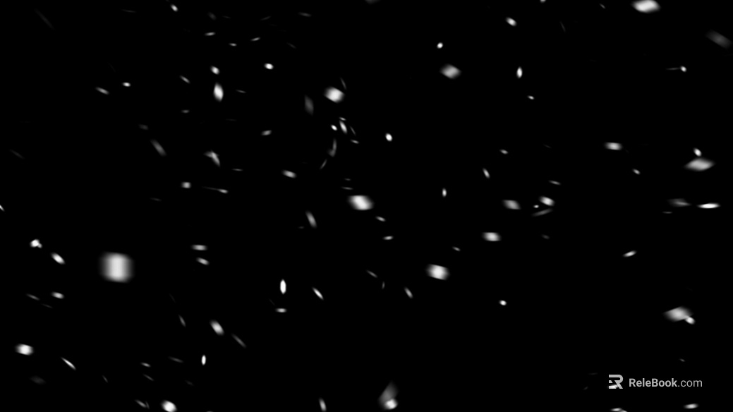 Snowy Snowflake Weather Highlight Mask texture