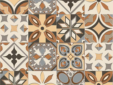 Tile Bohemian Tile texture (ID:ffacg00108)