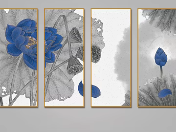 Plant painting 3d model
