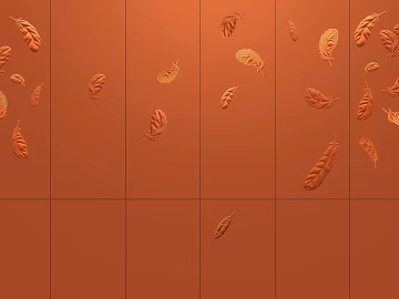 three-dimensional physical painting 3d model