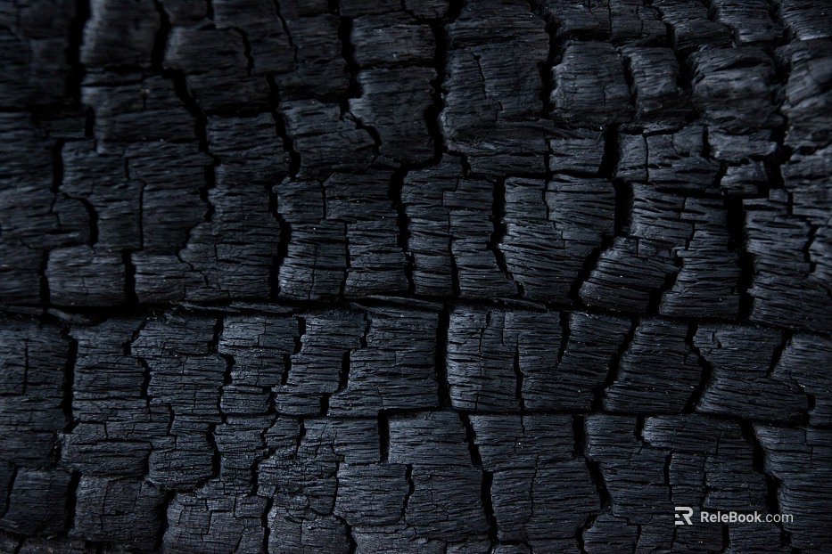 carbon burning wood black charcoal wood texture