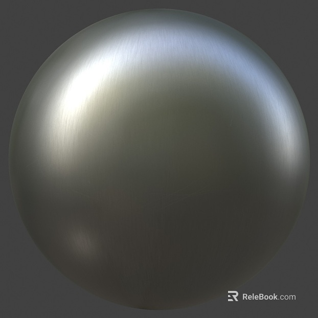 brushed metal PBR texture