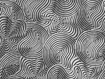 Embossed black and white arc seamless texture (ID:ffaag88059)