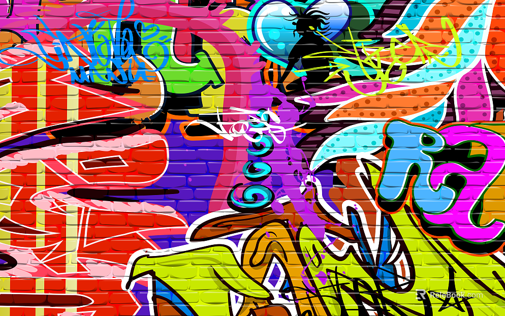 Graffiti texture