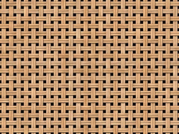 Light brown woven rattan furniture finish texture (ID:ffaeh502824)