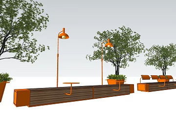 Outdoor leisure wooden seat texture (ID:ffaeh395841)