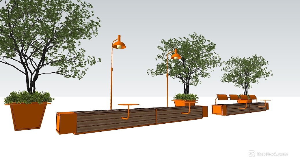 Outdoor leisure wooden seat texture