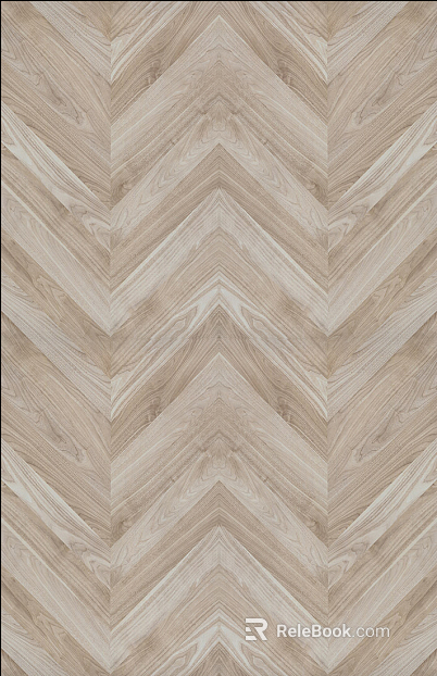 Wood Flooring Fish Bone with Milk Tea texture