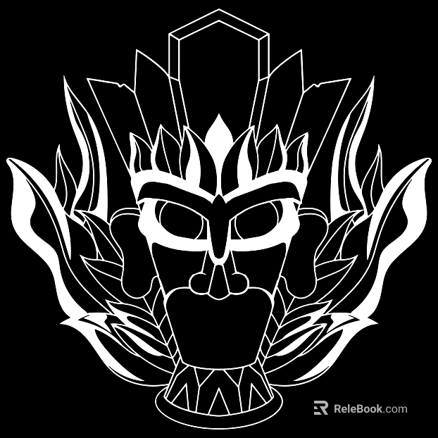 Tattoo black and white mask pattern texture texture