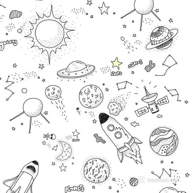 Cartoon Wallpaper texture
