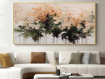 abstract painting 3d model