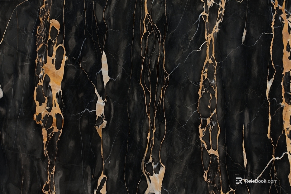 Mesh pattern marble black gold black marble texture