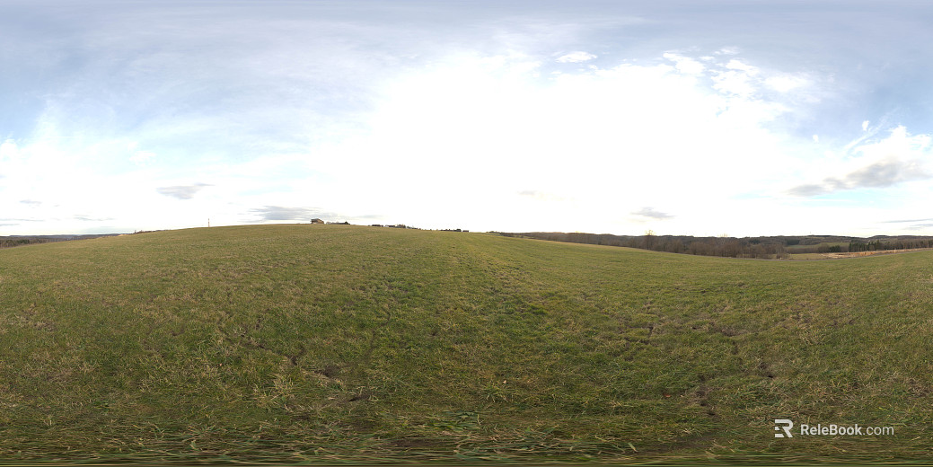 Outdoor Grassland Sunny Day HDR texture