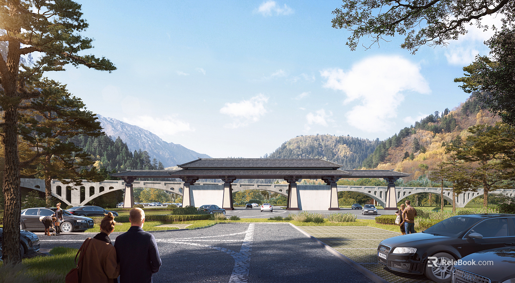 The gatehouse texture