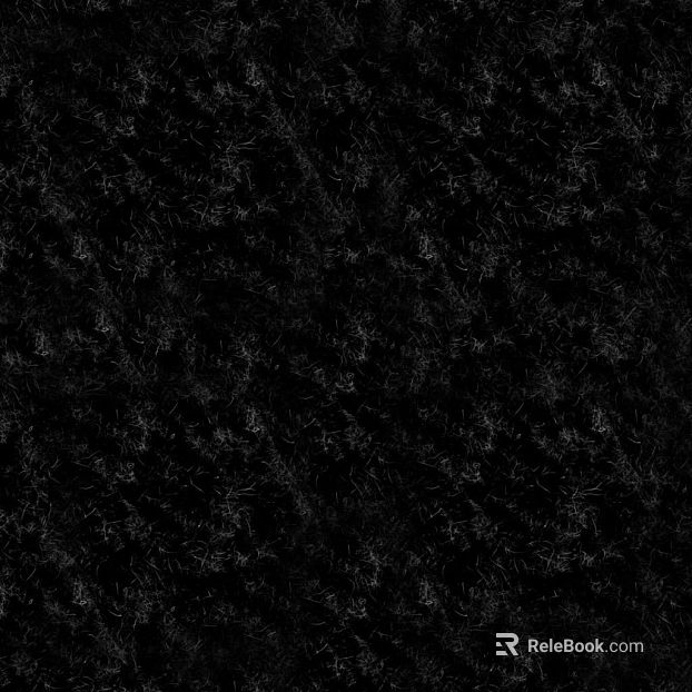 Black flannel soft fabric texture
