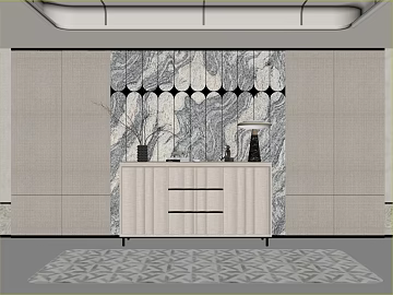 Modern gray marble porch background wall texture (ID:ffaeh389664)