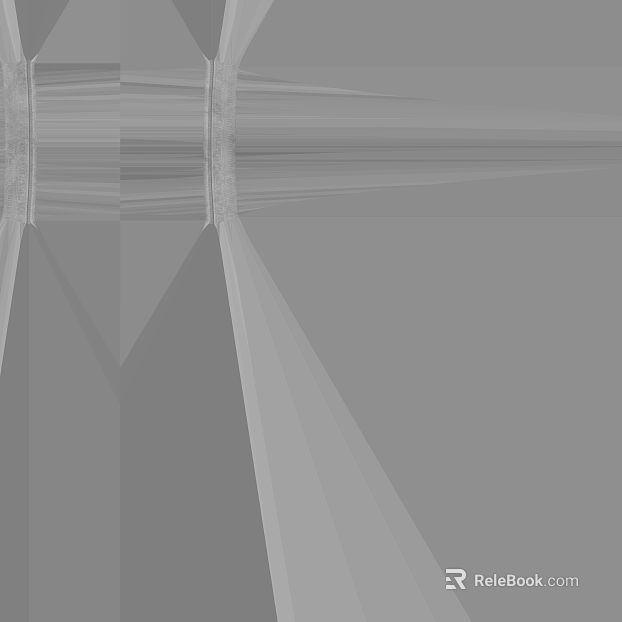 Gray Black and White Bump Map Wall Decoration texture
