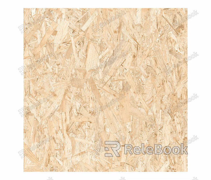 Plywood solid color particle board texture