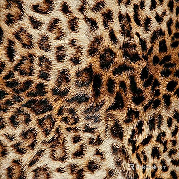 yellow brown black leopard animal fur texture