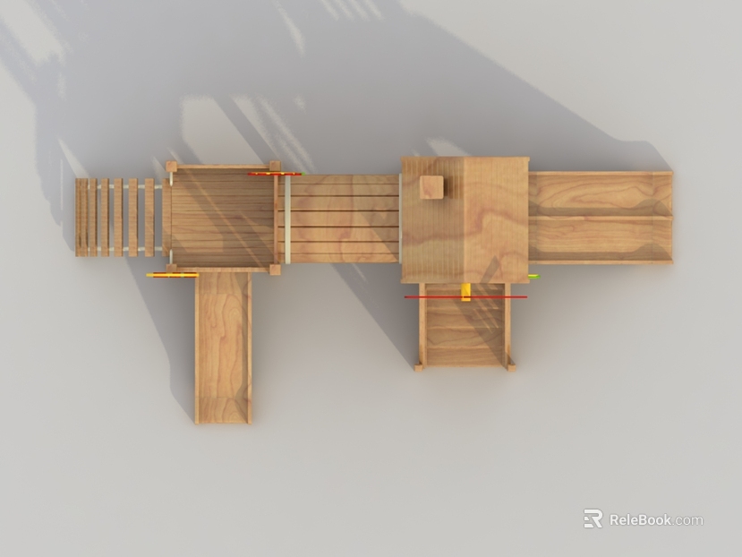 Log-colored wooden rides texture