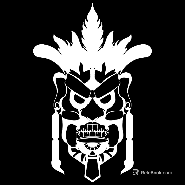 Tattoo black and white mask pattern texture pattern graphics texture