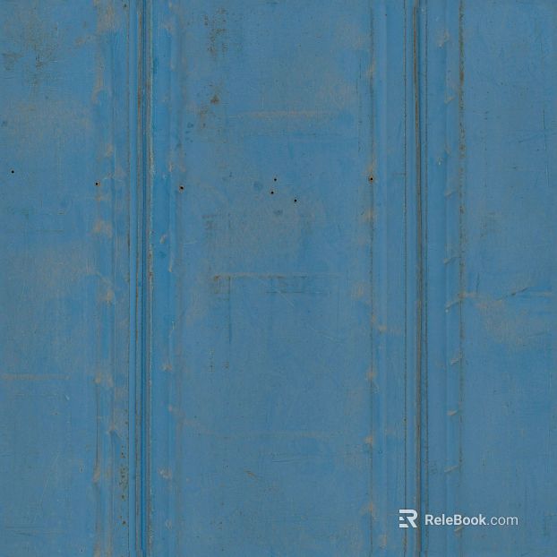 Blue old clapboard wall decoration texture
