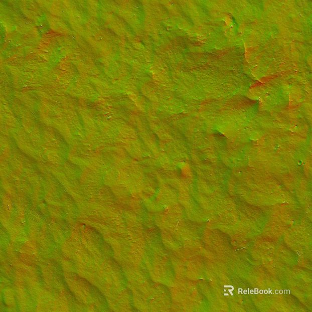 Yellow green texture art paint wall paint texture