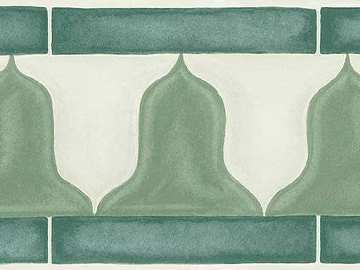 Cole & Son Wall Line Waist Line Country Garden Waveguide Line texture (ID:ffabg53135)