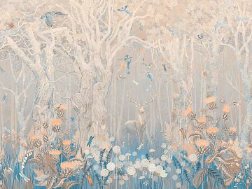 Children's Wallpaper Children's Room Wallpaper Cartoon Wallpaper texture (ID:ffach027940)