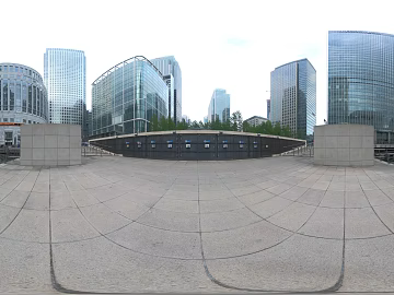 City Office Plaza Daytime HDR texture (ID:ffabg15641)