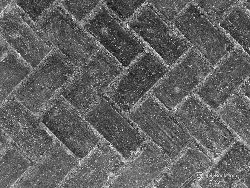 Brick paving texture
