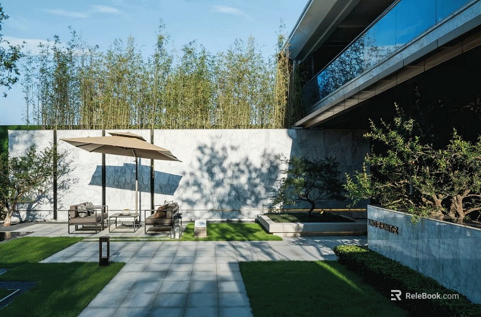 Courtyard texture