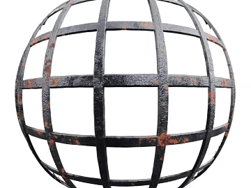 Metal mesh PBR texture (ID:ffach040281)
