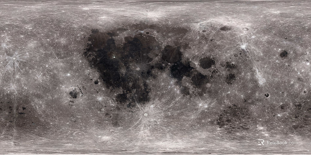 surface of the moon texture