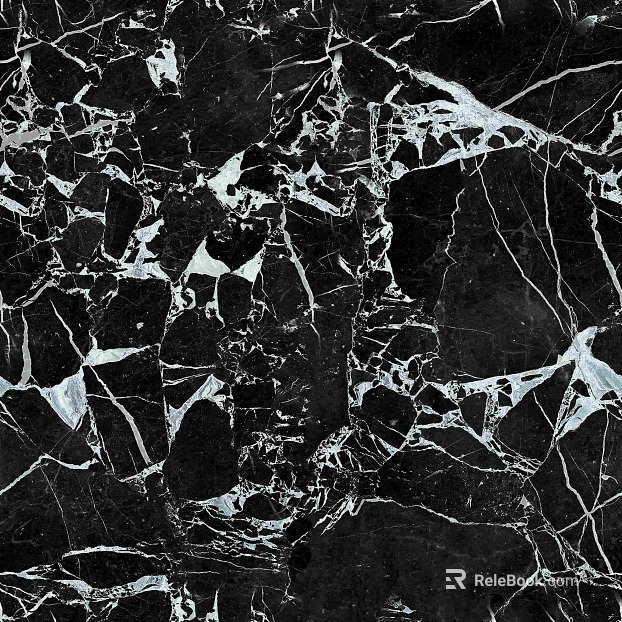 Black and white reticulated marble for walls and floors texture