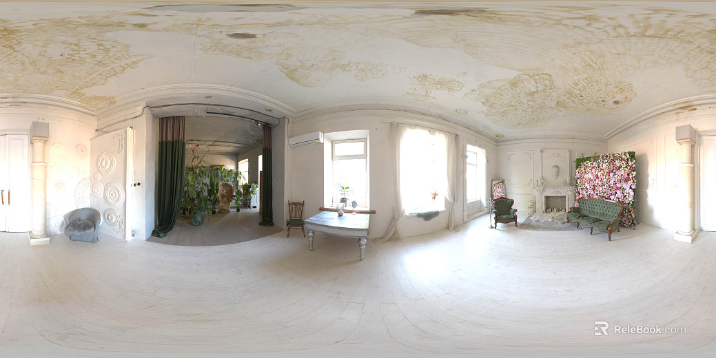 French Living Room Daytime HDR texture