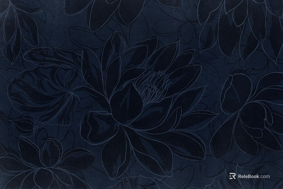 Blue print wallpaper texture
