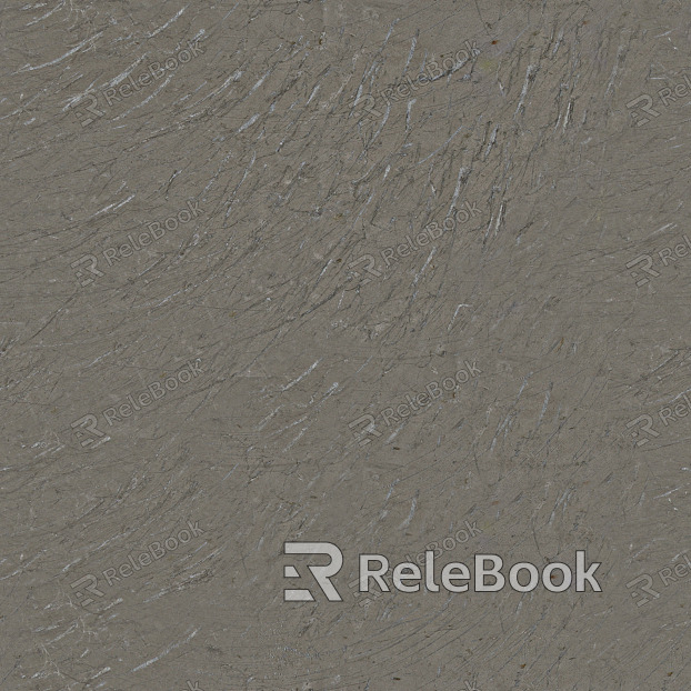 A distressed metal surface with deep, irregular scratch marks and dents, displaying a rugged, industrial texture. The metallic sheen is partially obscured by layers of grime and wear.