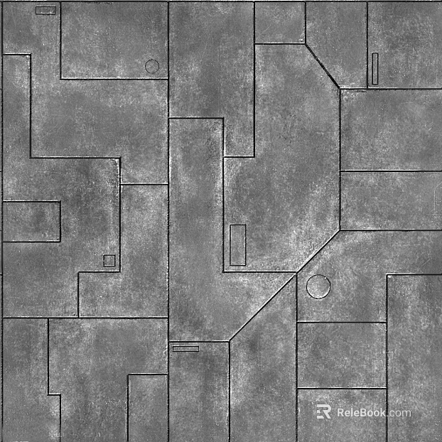 Metal plate texture