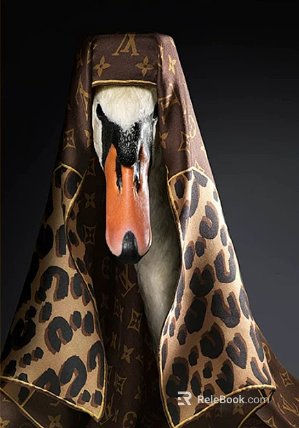 Animal painting texture