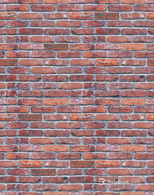 Industrial Retro Old Red Brick Wall Tiles texture