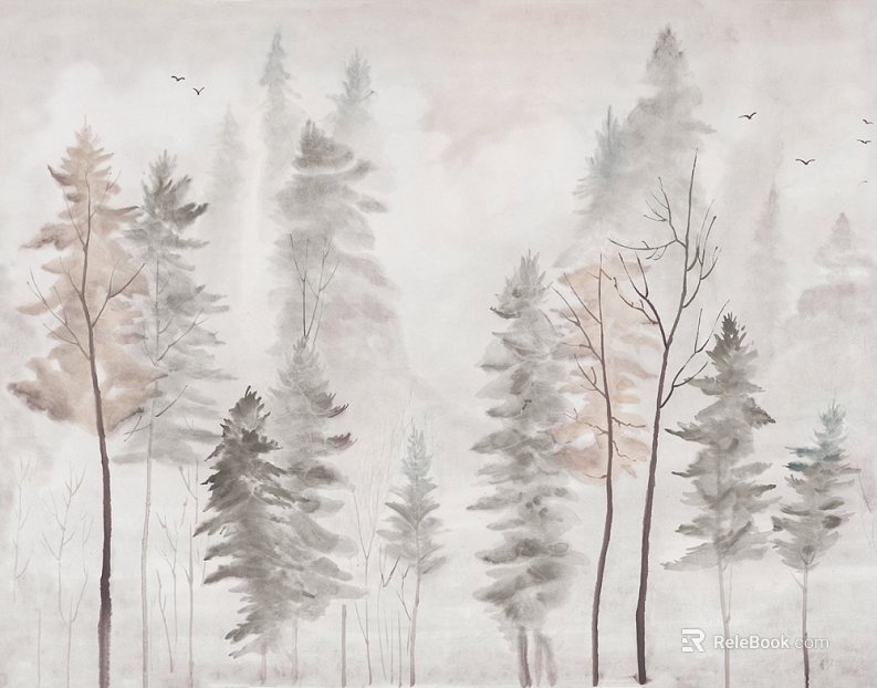 landscape painting texture