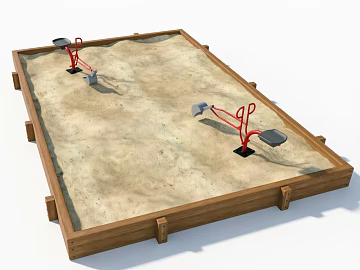 Beige sandy children's play sand pool texture (ID:ffaeh681394)