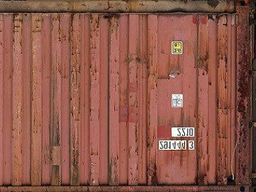 Red-brown distressed metal container texture (ID:ffaeh356774)