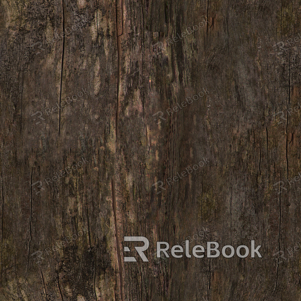 A weathered, old wood texture, showcasing cracks, knots, and a rough surface, hinting at years of natural wear and enduring character. The brown tones range from light to dark, adding depth and authenticity.