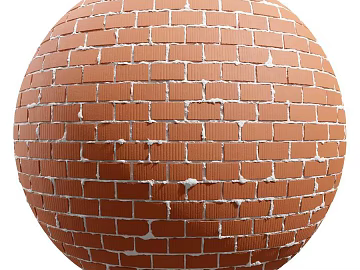 Brick wall PBR texture (ID:ffach361464)