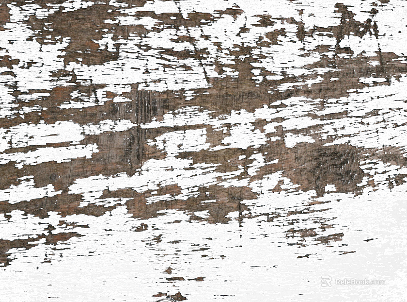 Scratch diagram of old wood white paint texture
