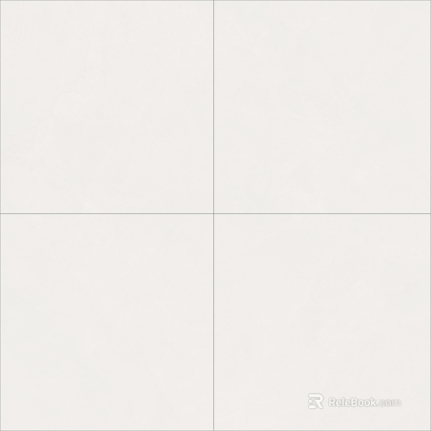 Plain creamy-white soft light ceramic tile floor tile texture